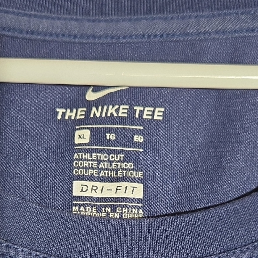 Nike Blue Dri-FIT Tee - Picture 2 of 3